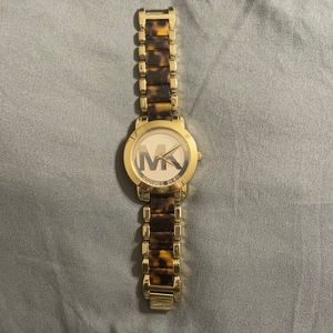 Tortoise Michael Kors Watch